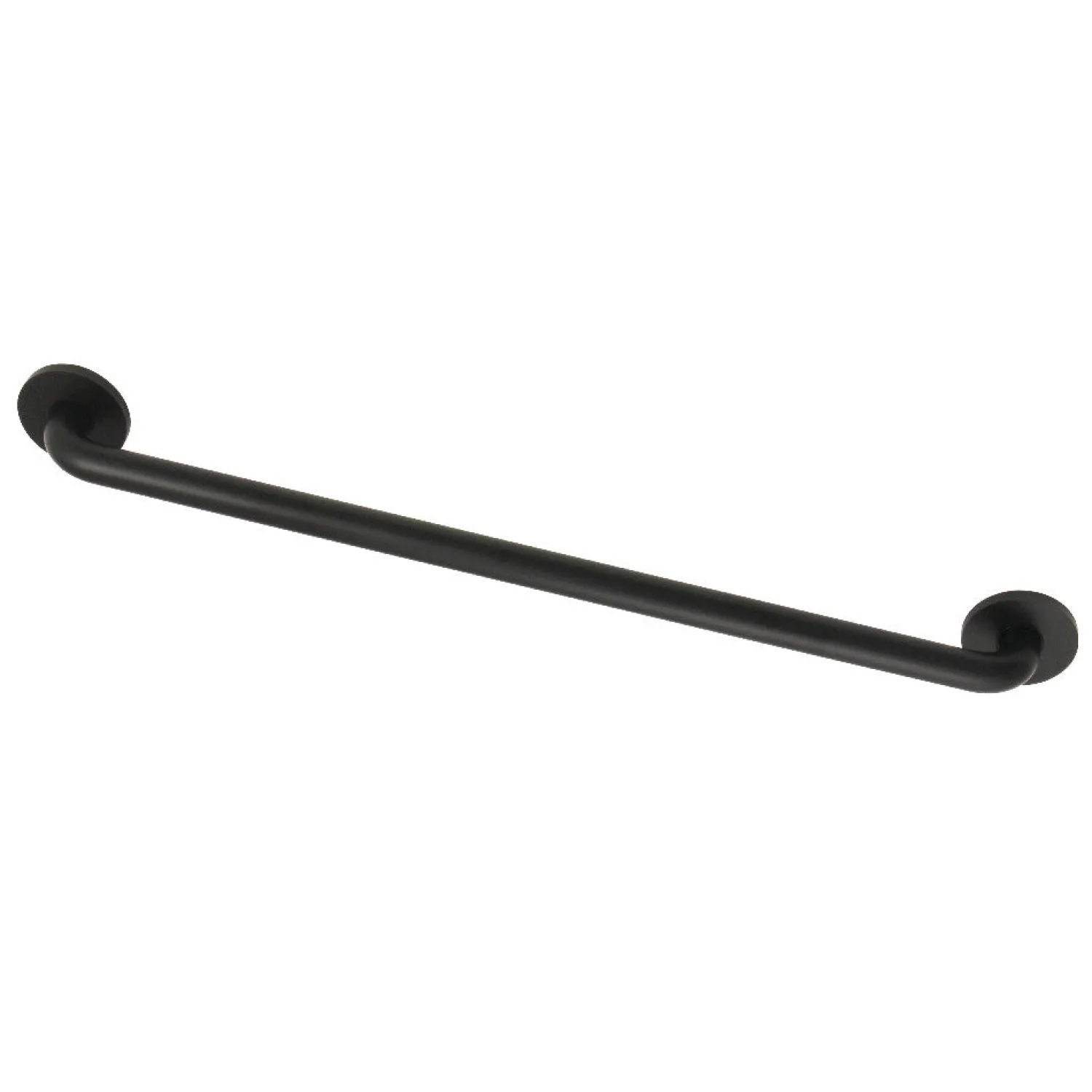 Clearance Silver Sage 36" Brass ADA Grab Bar in Matte Black Grab Bars