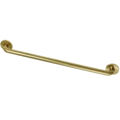 Sale Silver Sage 36" Brass ADA Grab Bar in Brushed Brass Grab Bars