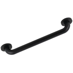 Outlet Silver Sage 16" Brass ADA Grab Bar in Matte Black Grab Bars