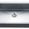 Outlet 30" Single Bowl Dual Mount 18 Gauge Stainless Steel Kitchen Sink Drop-In / Top Mount Sinks|Stainless Steel Sinks