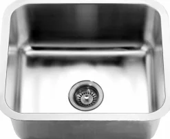 20" Single Bowl 16 Gauge Undermount Stainless Steel Kitchen Sink Stainless Steel Sinks|Single Bowl Sinks