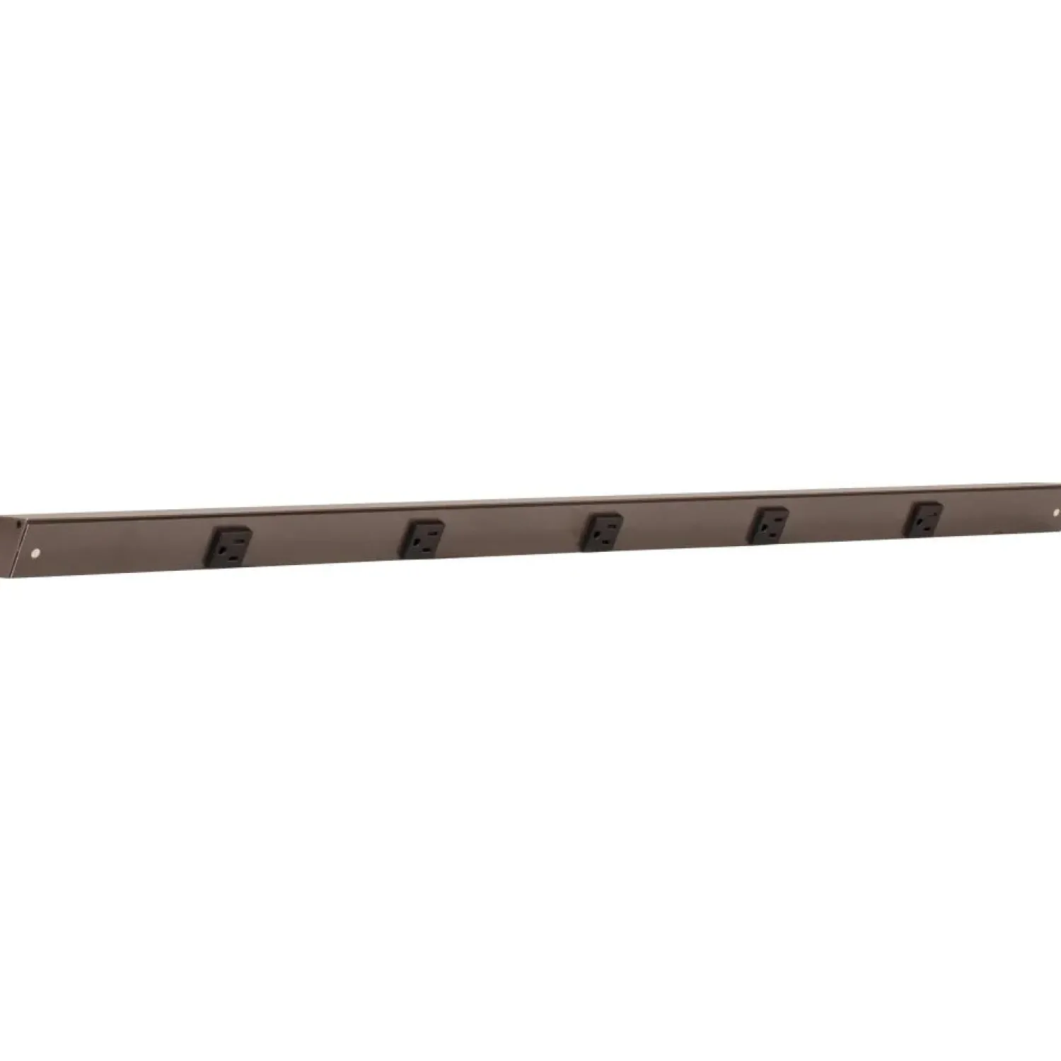 Online Slim Angle Under Cabinet Outlet Power Strip | Bronze Finish Power Strips
