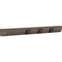 Online Slim Angle Under Cabinet Outlet Power Strip | Bronze Finish Power Strips