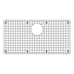 Outlet Stainless Steel Bottom Grid for Quatrus Super Single Sinks Bottom Grids
