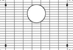 New Stainless Steel Bottom Grid for for Formera 25" Sinks Bottom Grids