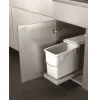 Stainless Steel 33" Sink Base Cabinet with Integral Sink Sink Base Cabinets|Laundry & Utility Sinks