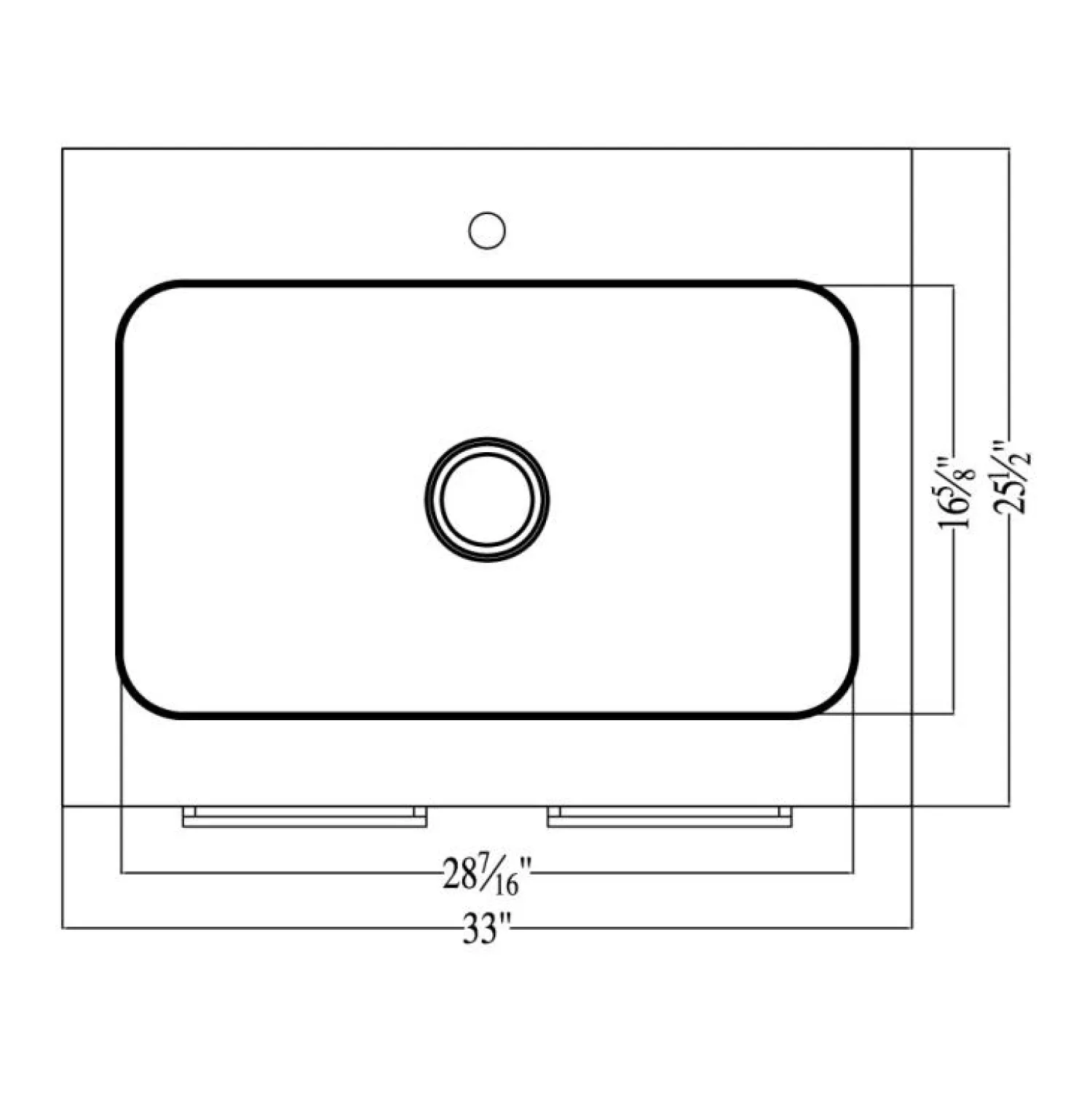 Stainless Steel 33" Sink Base Cabinet with Integral Sink Sink Base Cabinets|Laundry & Utility Sinks