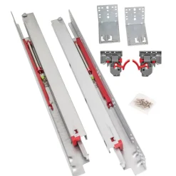 Outlet Standard Duty Soft-close 100 lb Full Extension Undermount Slide Kit Cabinet Construction + Upgrades