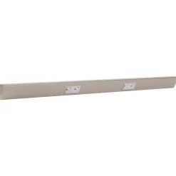 Tamper Resistant Angle Under Cabinet Outlet Power Strip | Satin Nickel Finish Power Strips