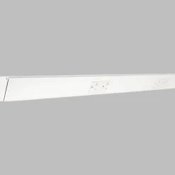 Outlet Tamper Resistant Angle Under Cabinet Outlet Power Strip | White Finish Power Strips