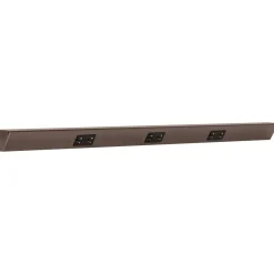 Best Tamper Resistant Angle Under Cabinet Outlet Power Strip | Bronze Finish Power Strips
