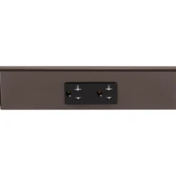 Best Tamper Resistant Angle Under Cabinet Outlet Power Strip | Bronze Finish Power Strips