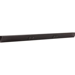 Outlet Tamper Resistant Angle Under Cabinet Outlet Power Strip | Black Finish Power Strips