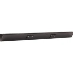 Outlet Tamper Resistant Angle Under Cabinet Outlet Power Strip | Black Finish Power Strips