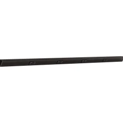 Outlet Tamper Resistant Angle Under Cabinet Outlet Power Strip | Black Finish Power Strips