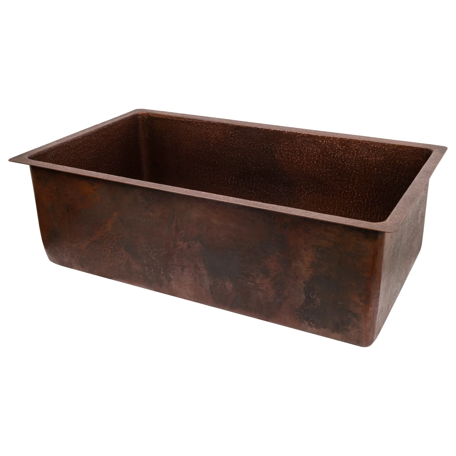 Hot 33" Terra Firma Single Bowl Thick Gauge Copper Undermount Sink Undermount Sinks