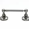 Tissue Holder With Ribbon & Reed Detail In Brushed Satin Nickel Top Knobs|Brushed Nickel Hardware