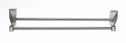 Discount Topknobs AQ7BSN 18" Double Towel Bar in Brushed Satin Nickel Top Knobs|Brushed Nickel Hardware