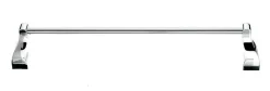 Clearance Topknobs AQ6PC 18" Single Towel Bar in Polished Chrome Top Knobs|Chrome Hardware