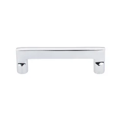 Hot Aspen II Flat Sided Pull Top Knobs|Brushed Nickel Hardware