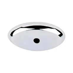 Clearance Aspen II Oval Backplate Top Knobs|Brushed Nickel Hardware