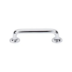 New Aspen II Rounded Pull Top Knobs|Brushed Nickel Hardware