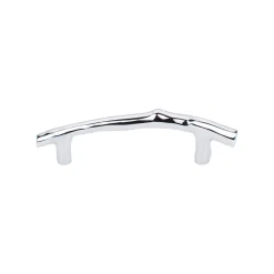 New Aspen II Twig Pull Top Knobs|Brushed Nickel Hardware