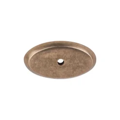 Aspen Oval Backplate Top Knobs