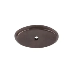 Aspen Oval Backplate Top Knobs