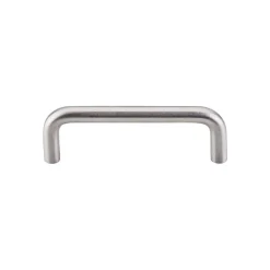 Clearance Bent Bar 10mm in Brushed Stainless Steel Top Knobs|Pulls
