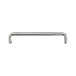 Clearance Bent Bar 10mm in Brushed Stainless Steel Top Knobs|Pulls
