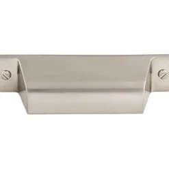 Sale Channing Pull in Brushed Satin Nickel Top Knobs|Brushed Nickel Hardware