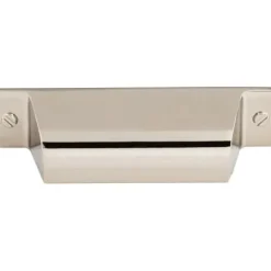 New Channing Pull in Polished Nickel Top Knobs|Pulls