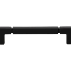 Sale Coddington Langston Pull in Flat Black Top Knobs|Black & Dark Hardware