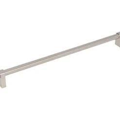 New Coddington Lawrence Pull in Brushed Satin Nickel Top Knobs|Brushed Nickel Hardware