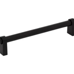 Sale Coddington Lawrence Pull in Flat Black Top Knobs|Black & Dark Hardware