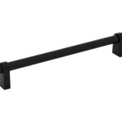 Sale Coddington Lawrence Pull in Flat Black Top Knobs|Black & Dark Hardware