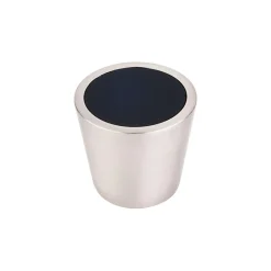 Clearance Crystal Center Knob in Brushed Satin Nickel Shell Top Knobs|Knobs