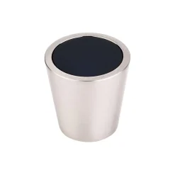 Clearance Crystal Center Knob in Brushed Satin Nickel Shell Top Knobs|Knobs