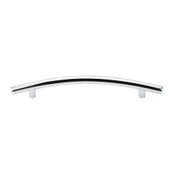 Outlet Curved Bar Pull Top Knobs|Brushed Nickel Hardware