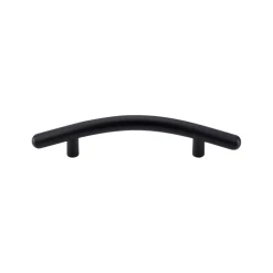 Outlet Curved Bar Pull Top Knobs|Brushed Nickel Hardware