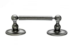 Sale Topknobs ED3APC Tissue Holder With Oval Backplate in Antique Pewter Top Knobs|Toilet Paper Holders
