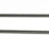 Topknobs ED7APD 18" Smooth Double Towel Bar in Antique Pewter Top Knobs|Towel Bars