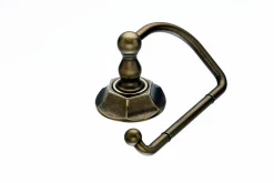 New Topknobs ED4GBZB Tissue Hook with Hex Detail in German Bronze Top Knobs