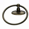 Clearance Topknobs ED5GBZC Towel Ring with Oval Backplate in German Bronze Top Knobs|Towel Rings