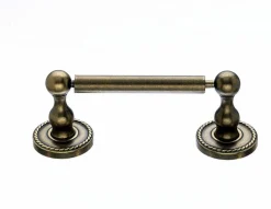 Topknobs ED3GBZF Tissue Holder with Rope Detail in German Bronze Top Knobs|Toilet Paper Holders