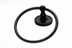 Sale Topknobs ED5ORBA Towel Ring with Beaded Detail in Oil Rubbed Bronze Top Knobs|Towel Rings