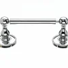 Clearance Topknobs ED3PCA Tissue Holder with Beaded Detail in Polished Chrome Top Knobs|Toilet Paper Holders