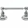 Sale Topknobs ED3PCB Tissue Holder with Hex Detail in Polished Chrome Top Knobs|Chrome Hardware