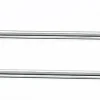 Clearance Topknobs ED7PCD 18" Smooth Double Towel Bar in Polished Chrome Top Knobs|Chrome Hardware